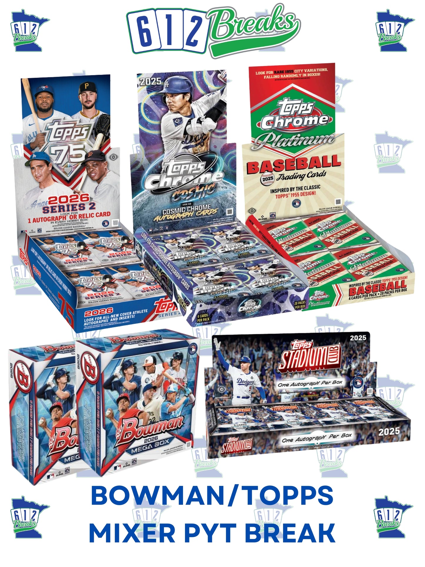 Bowman/Topps MIXER PYT Break #2415