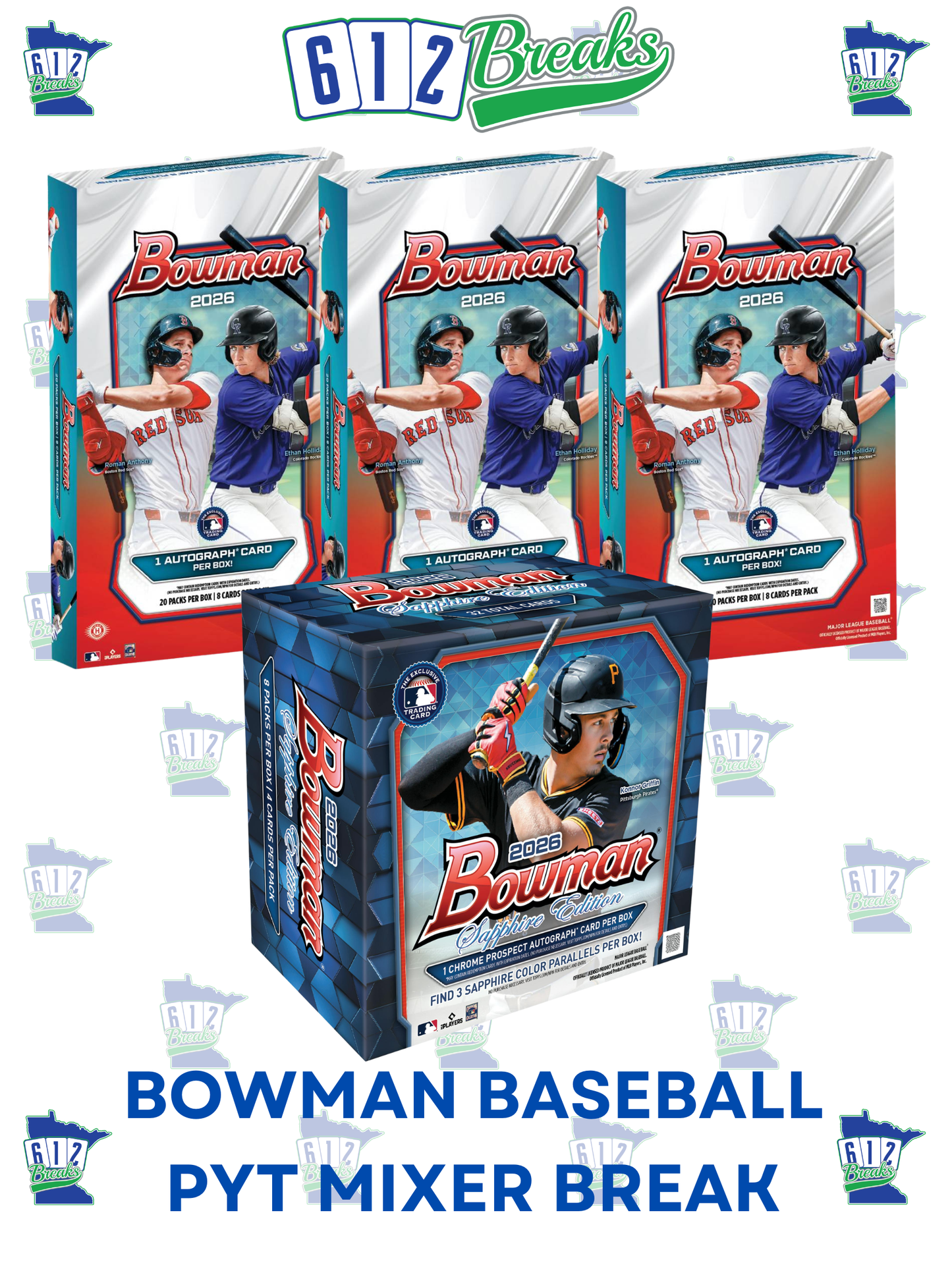 BOWMAN BASEBALL MIXER PYT Break #2461