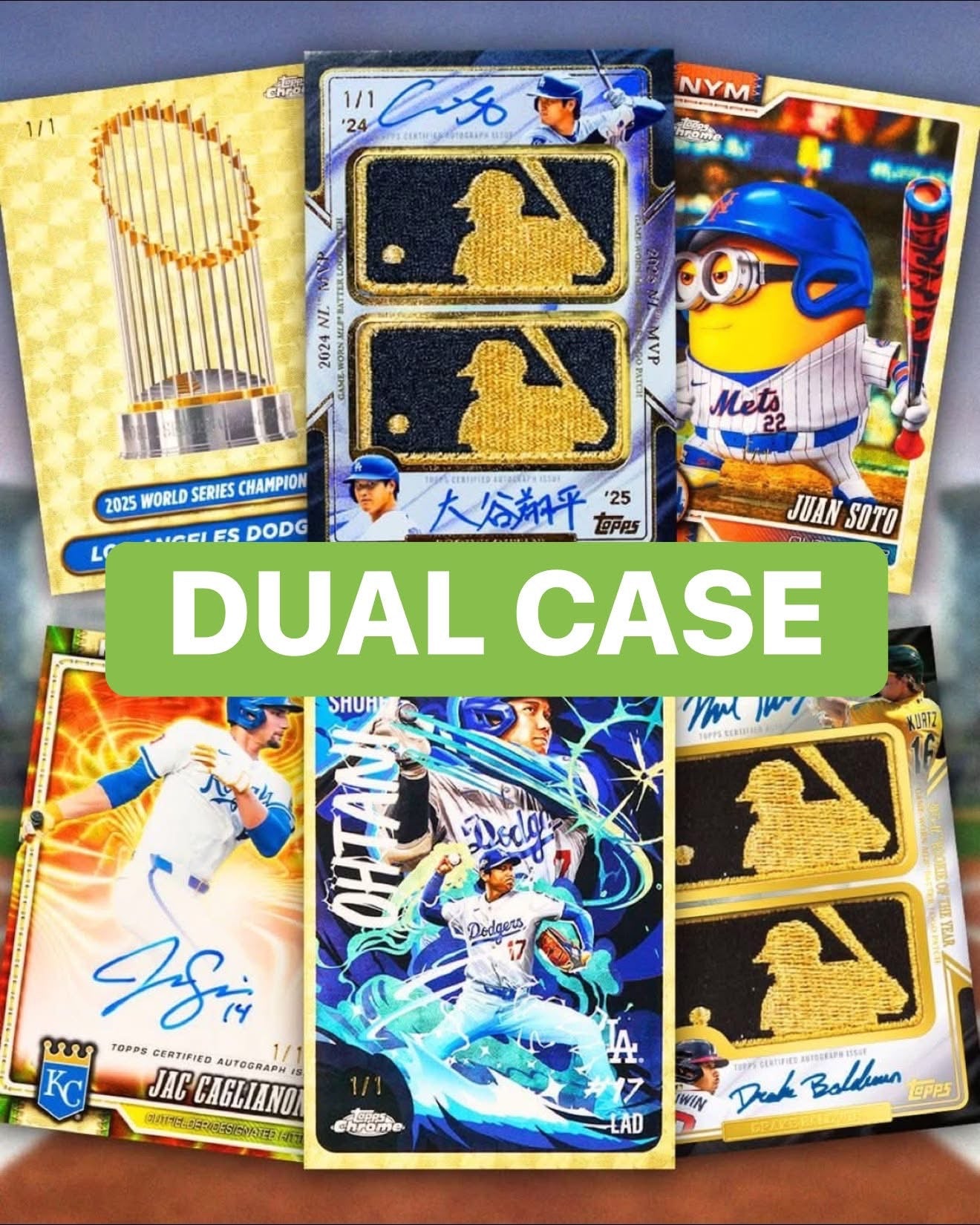 2026 TOPPS CHROME DUAL CASE PYT Break #2466