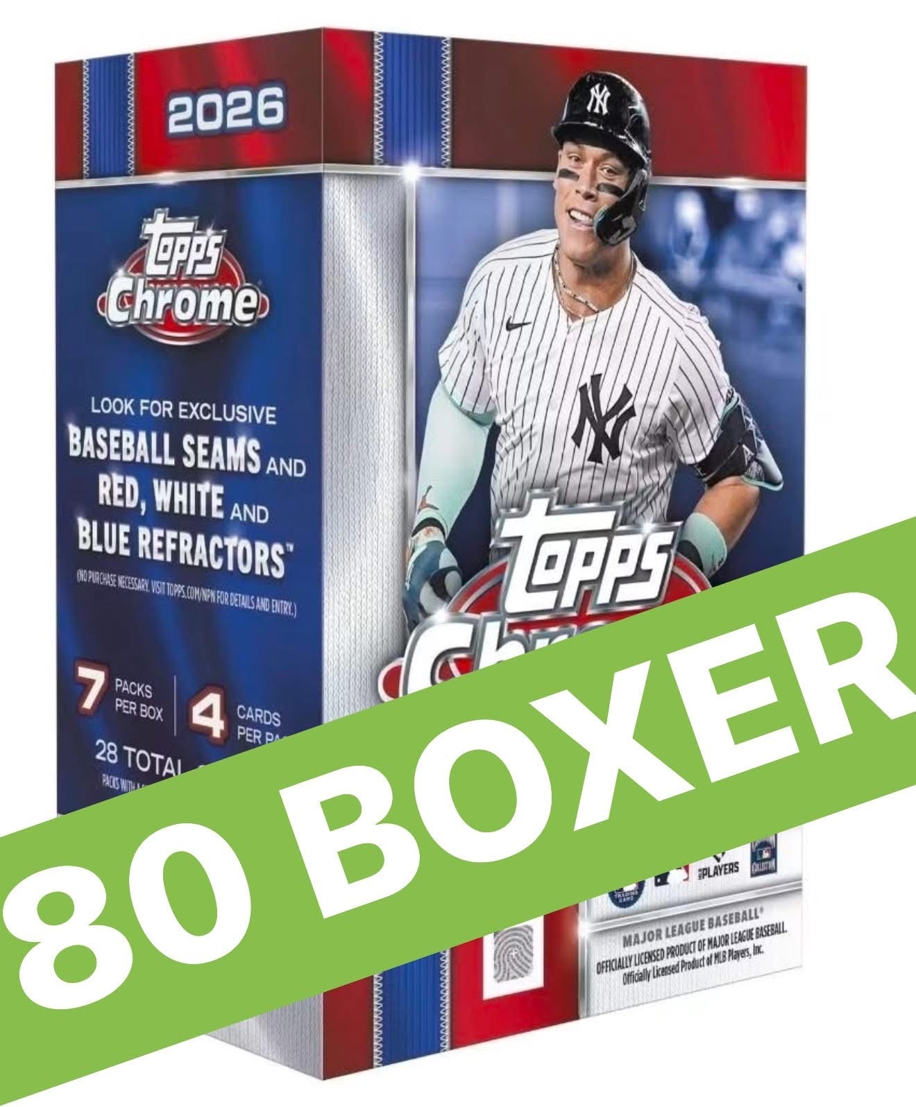 2026 TOPPS CHROME 80 BOX DUAL BLASTER CASE PYT Break #2470