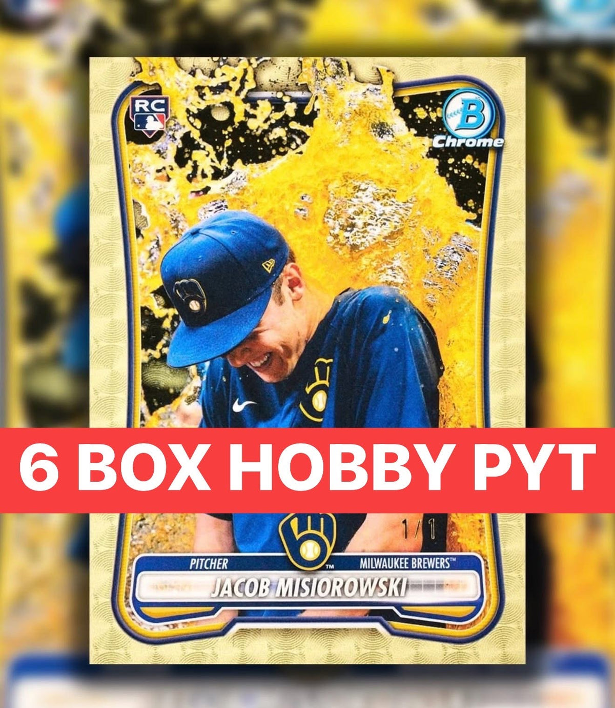 6 BOX 2026 BOWMAN CHROME BASEBALL HOBBY PYT Break #2549